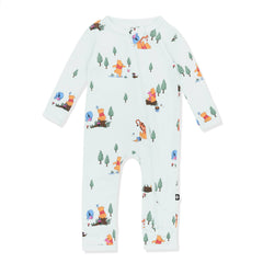 Zippered Romper in Winnie the Pooh Hundred Acre Wood