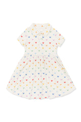 Polo Dress in Pastel Mickey Mouse