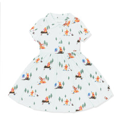 Polo Dress in Winnie the Pooh Hundred Acre Wood
