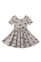 Twirl Dress in Bats
