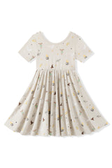 Twirl Dress in Starry Icon