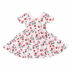 Twirl Dress in Strawberry Fields
