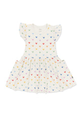 Pocket Dress in Pastel Mickey Mouse