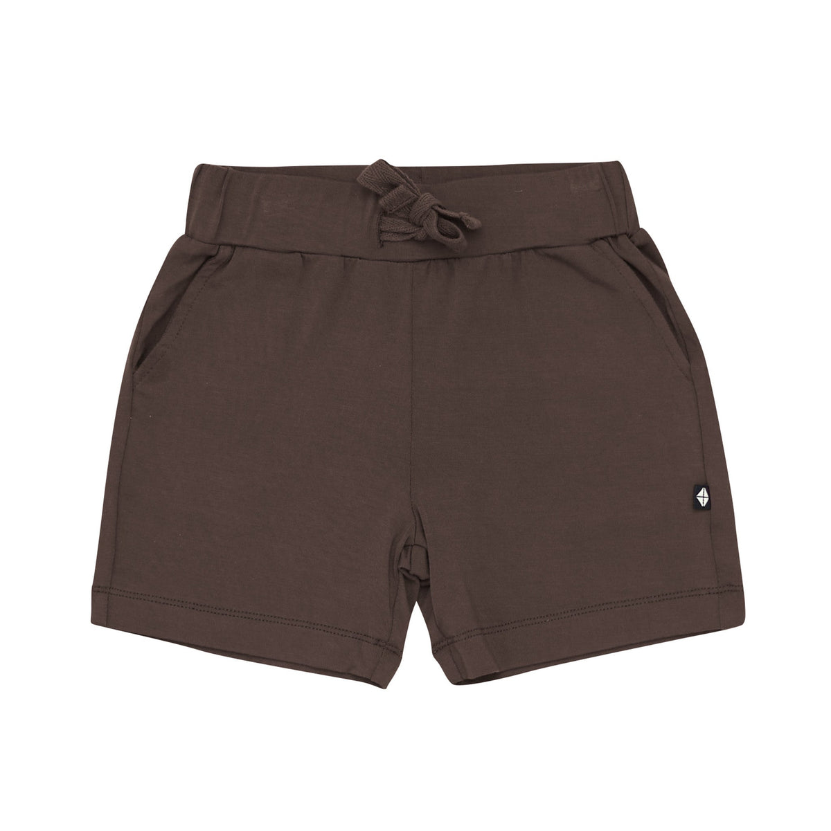 Drawstring Short in Espresso