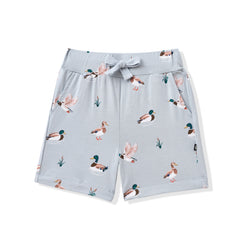 Drawstring Short in Mallard Duck