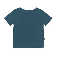 Toddler Crew Neck Tee in Atlantic