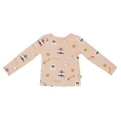 Long Sleeve Toddler Crew Neck Tee in Gilmore Girls