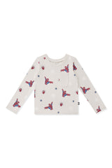 Long Sleeve Toddler Crew Neck Tee in Spider-Man