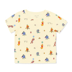 Toddler Basic Tee in Winnie the Pooh Celebration