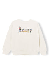 Sweatshirt in Mickey and Friends on Ecru