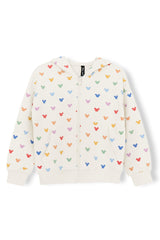 Zip-Up Hoodie in Pastel Mickey Mouse