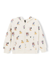 Zip-Up Hoodie in Mickey Mouse and Friends