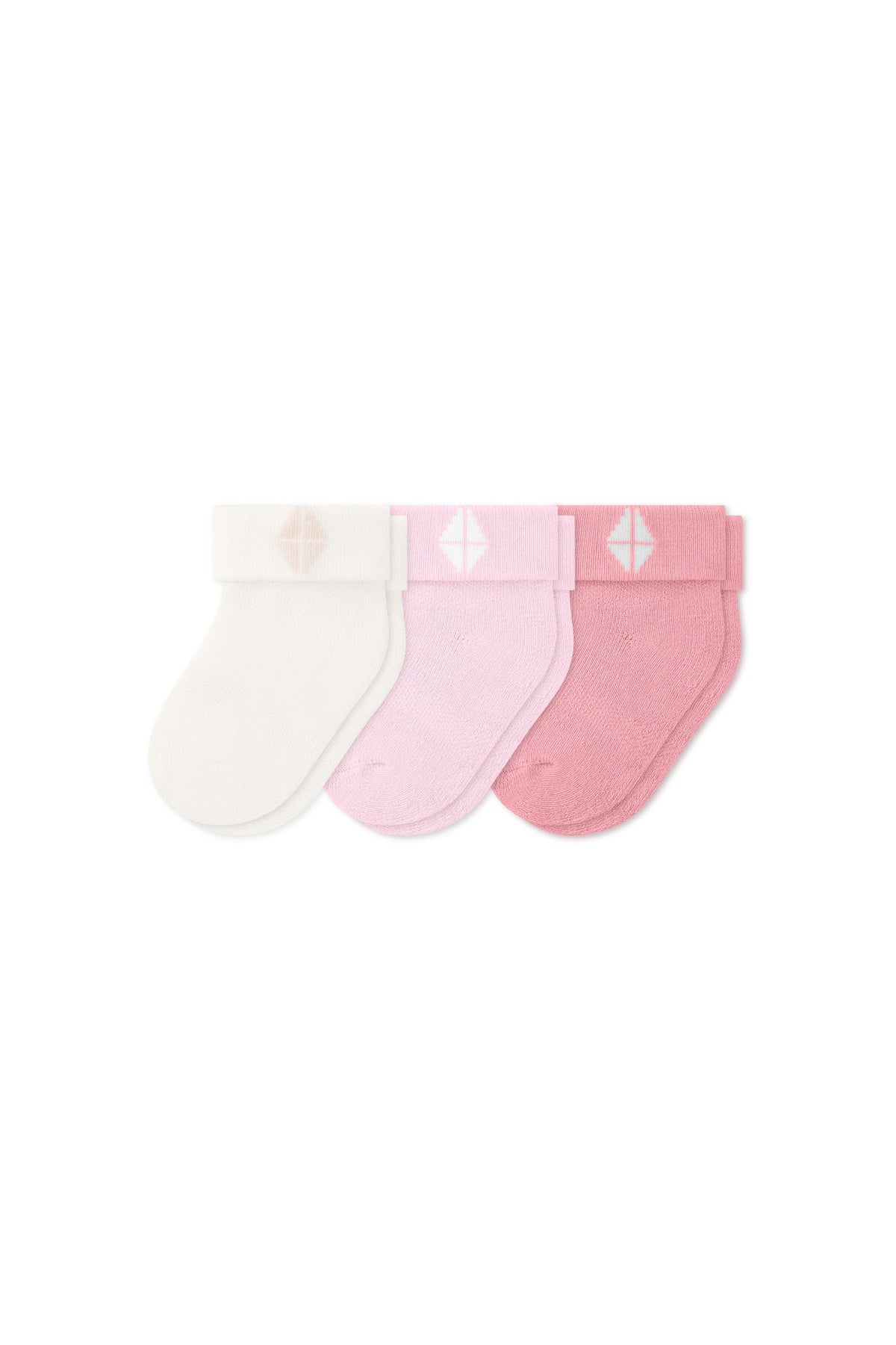 Baby 3-Pack Socks in Pastel