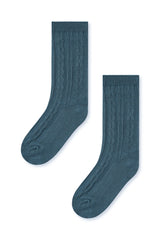 Knee High Socks in Atlantic