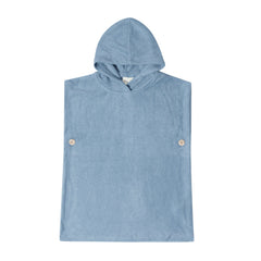 Swim Poncho in Slate