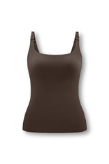 Women's Nursing Tank in Toffee