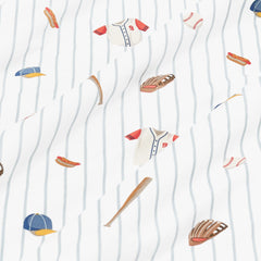 Oval Bassinet Sheet in Home Run