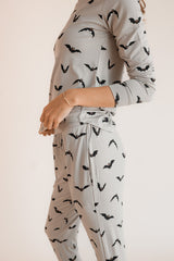 Women's Jogger Pajama Set in Bats