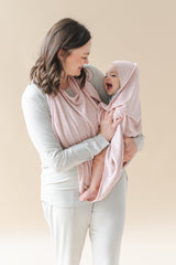 Terry Apron Towel in Blush