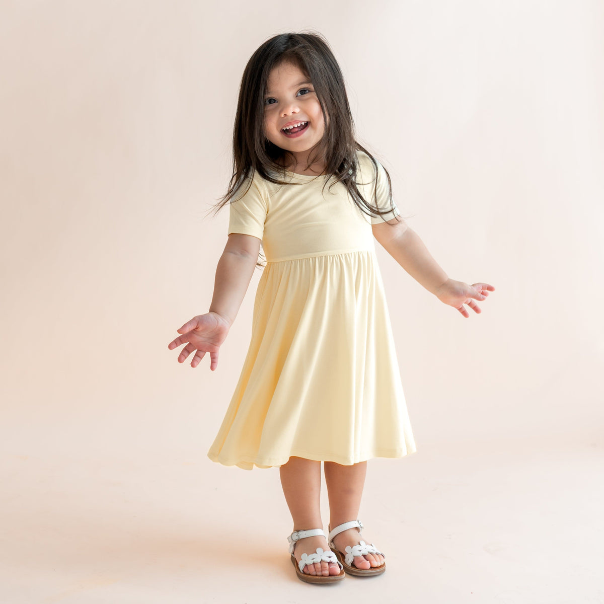 Twirl Dress in Chamomile