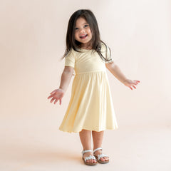 Twirl Dress in Chamomile