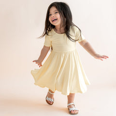 Twirl Dress in Chamomile