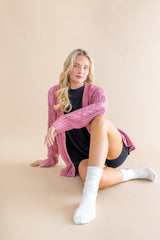 Adult Scrunch Socks in Cloud