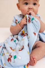 Baby Blanket in Curious George 1.0