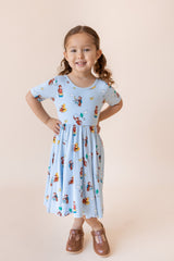 Twirl Dress in Curious George