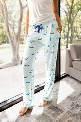 Women's Lounge Pants in Dew Mahjong