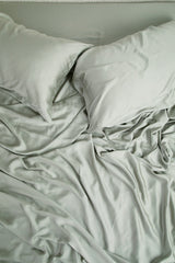 Bamboo Sateen Sheet Set in Eucalyptus