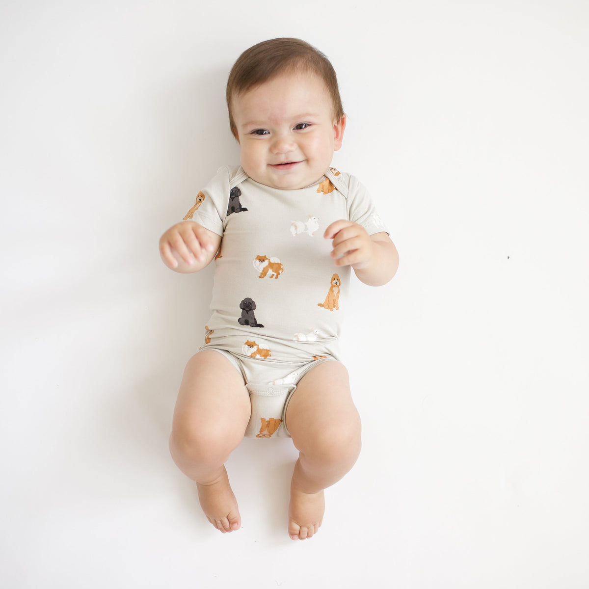 Bodysuit in Fluffy Dog