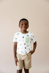 Toddler Crew Neck Tee in Grogu™