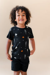 Toddler Basic Tee in Halloween Friends