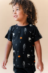 Toddler Basic Tee in Halloween Friends
