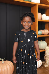 Twirl Dress in Halloween Friends