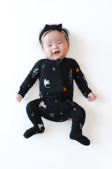 Zippered Footie in Halloween Friends