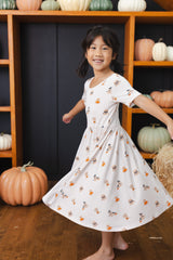 Twirl Dress in Halloween Teddy