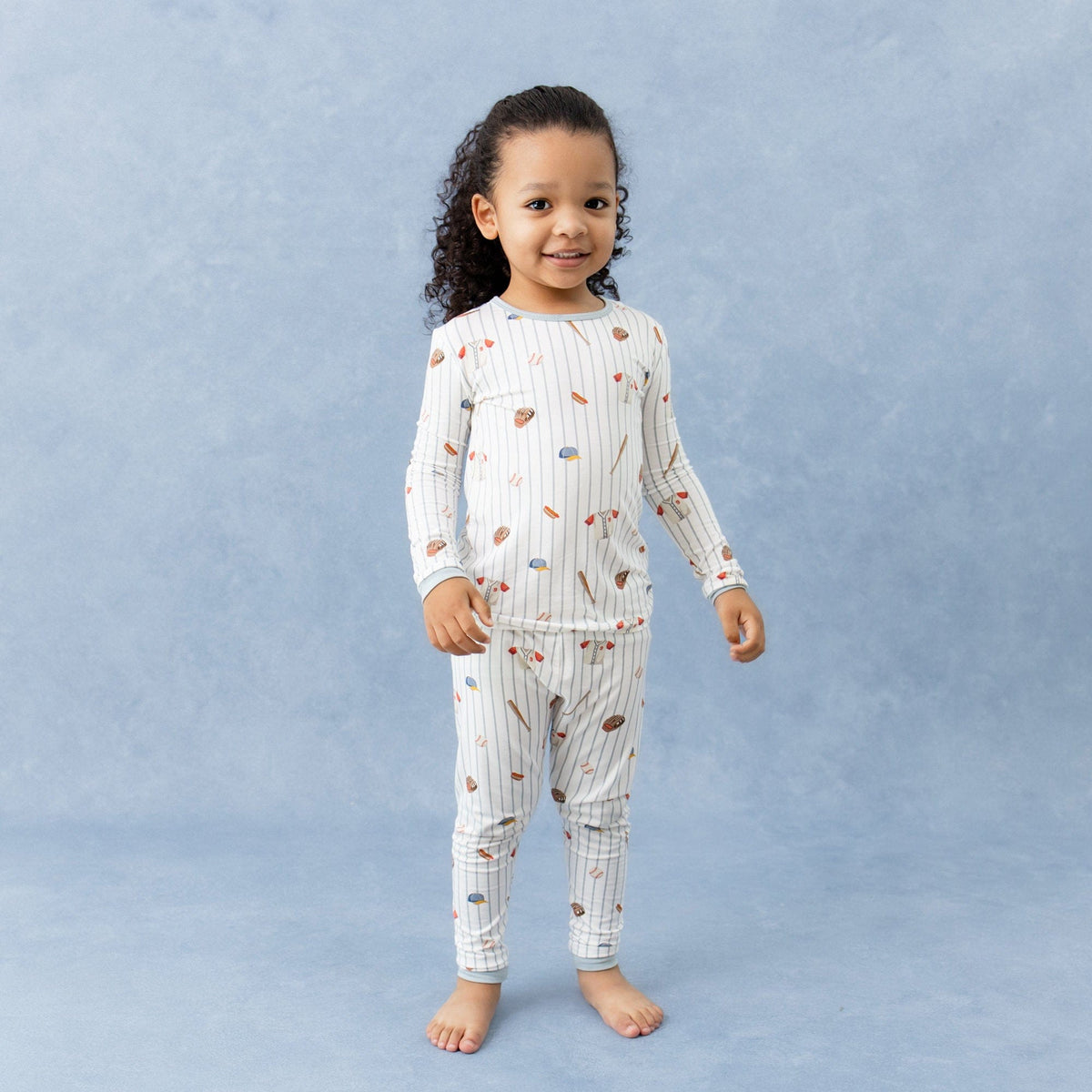 Long Sleeve Pajamas in Home Run