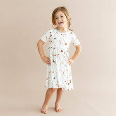Twirl Dress in Home Run