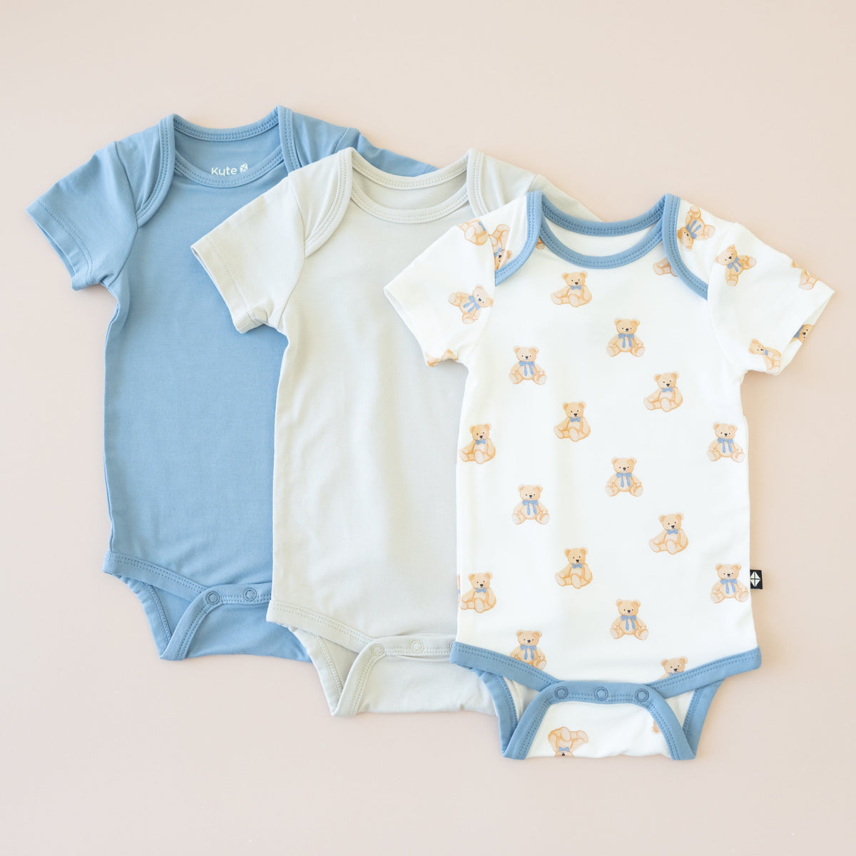 First Favorites Bodysuit Bundle (3-Pack) in Boy