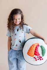 Toddler Basic Tee in Ice Sushi