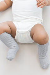 Knee High Socks in Storm