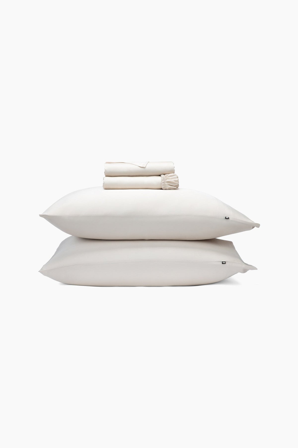 Bamboo Sateen Sheet Set in Champagne