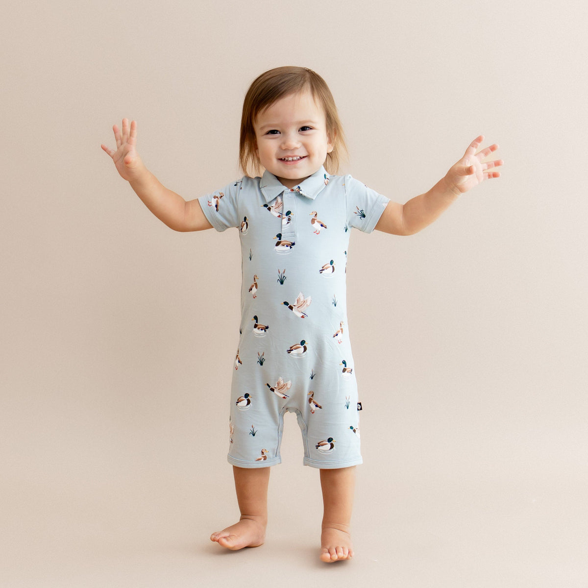 Polo Shortall in Mallard Duck