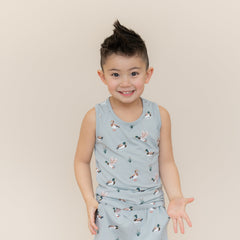 Toddler Tank Top in Mallard Duck