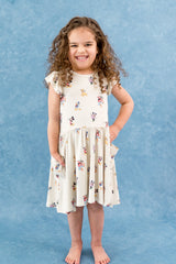 Pocket Dress in Mickey Mouse and Friends