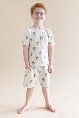 Toddler Crew Neck Tee in Mickey Mouse and Friends