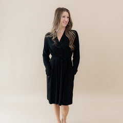 Women’s Lounge Robe in Midnight