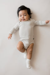 Long Sleeve Bodysuit in Oat